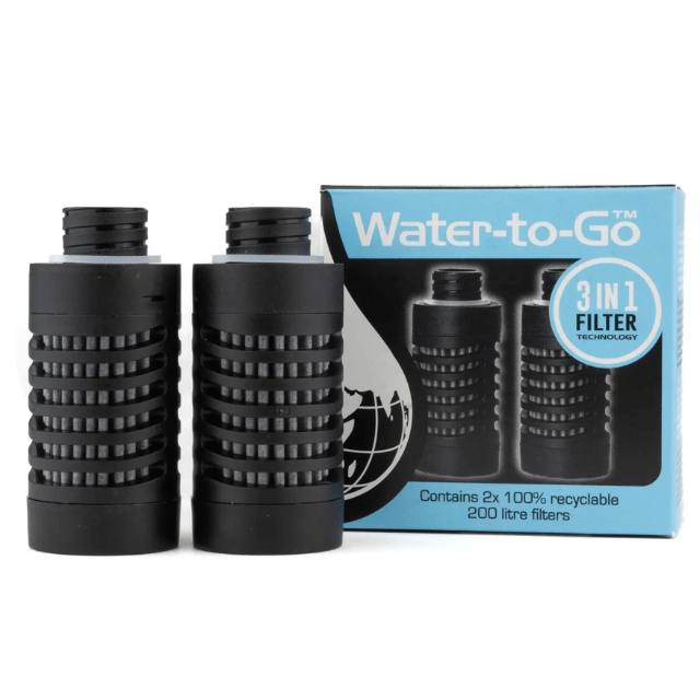 Twin pack of two Water-to-Go replacement filters